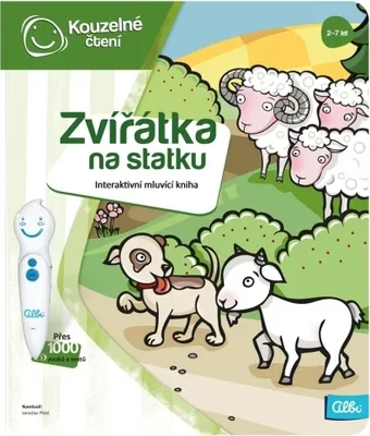 Obrázek produktu pro Kniha Zvířátka na statku