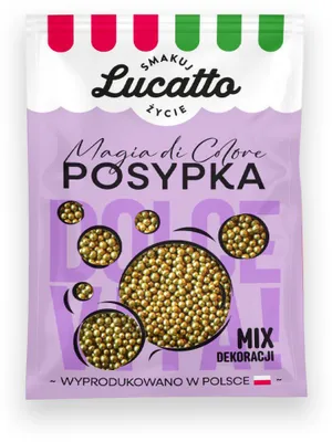 Productafbeelding van Lucatto Magia di Colore, gouden glitters, 30 gram