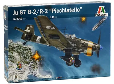 1:48 Ju 87 B-2/R-2 Stuka Picchiatello Modellbausatz