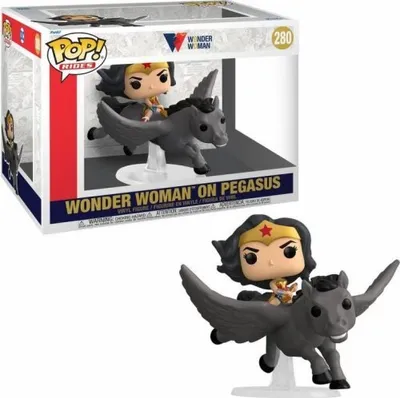 Zdjęcie produktu dla FUNKO POP! - DC Comics - Wonder Woman 80th Wonder Woman na Pegazie #280