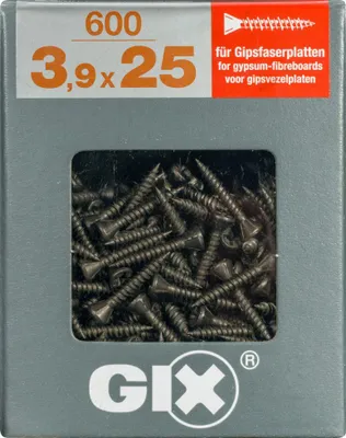 Produktbild von Spax Schnellbauschrauben 3.9 x 25 mm PH 2 - 600 Stk.