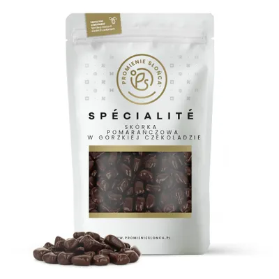 Zdjęcie produktu dla Skórka Pomarańczy w Gorzkiej Czekoladzie 500 g