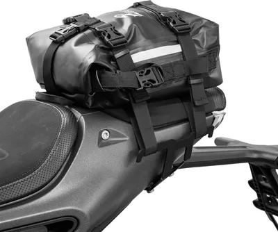 Immagine prodotto di ZIEGER portaborse posteriore e borsa crash bar Explor 8 compatibile con Husqvarna Svartpilen 801