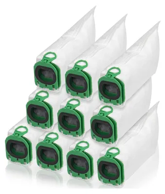 Produktbild von 10 Stück Staubsaugerbeutel für Vorwerk Kobold VB100 Filtertüten Ersatz Beutel Zubehör Staubbeutel für Vorwerk Kobold VB100 VB 100 FP100 FP 100 Akku-Staubsauger | Für Akku-Staubsauger Hausreinigung