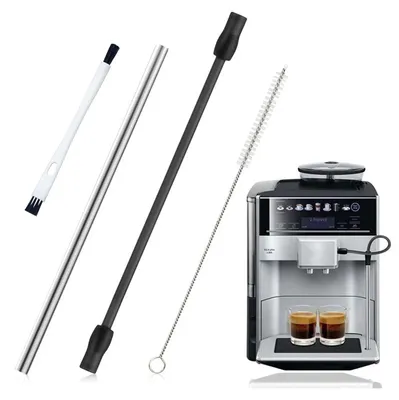 Productafbeelding van Melkslang en Reinigingsborstel Set voor Koffiemachines