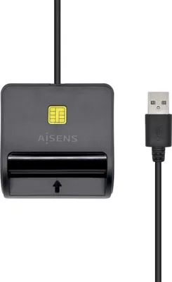 Imagen del producto de Aisens Lector Tarjetas Inteligente DNI