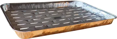 Produktbild von QUICKPACK Alu-Grillpfannen 3 Stück 34 x 22,5 x 3 cm