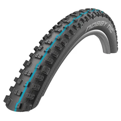 Zdjęcie produktu dla Schwalbe Nobby Nic, 29", MTB, Opona bezdętkowa gotowa do użytku, Składany koralik, Terenowy, Góra, Czarny, Niebieski