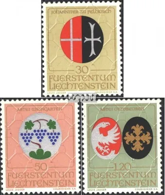 Produktbild von Briefmarken Liechtenstein 1971 Mi 548-550 (kompl.Ausg.) postfrisch Patronatsherren