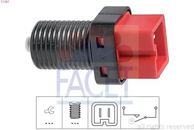 Produktbild von FACET Bremslichtschalter 7.1187 passend für PEUGEOT 206 Schrägheck (2A/C) mechanisch
