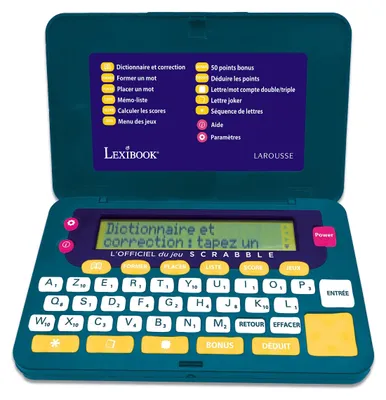 Produktbild von Elektronisches Wörterbuch Lexibook Scrabble (FR)