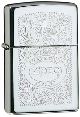 Produktbild von Zippo Benzin-Feuerzeug Chrom American Classic 60001484, unbefüllt