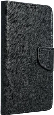 Immagine prodotto di Custodia a libro "Fancy" compatibile con il telefono cellulare Realme C55 Custodia a portafoglio con funzione di supporto, slot per carte di credito Nero