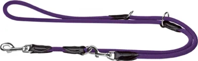 Produktbild von Hunter Verstellbare Führleine Freestyle violett, Größe: 10 mm / 200 cm