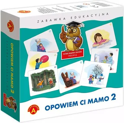 Zdjęcie produktu dla Alexander Opowiem Ci mamo 2, Gra karciana, Nauka, 3 lat(a)