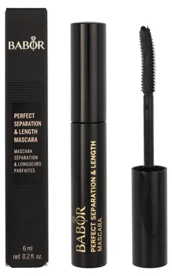 Produktbild von Babor Perfect Separation & Length Mascara Black 6 ml