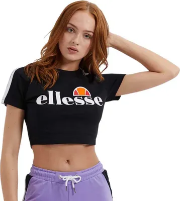 Obrázek produktu pro Ellesse Bobbie tričko s krátkým rukávem, černé, velikost 10, dámské, černé, velikost 10