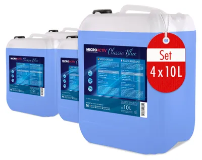 Produktbild von 4x 10 L Microactiv® Weichspüler Classic Blue