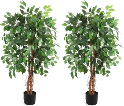 Produktbild von Kš¹nstlicher Ficus Kunstbaum 4ft