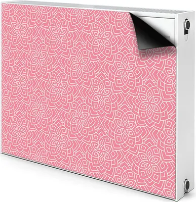 Produktbild von Magnet Heizkörper-Abdeckung Verkleidung Abdeckung Heizkörperabdeckung 110x60 cm  - Blumenmuster
