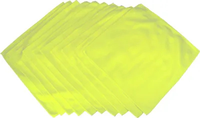 Mikrofasertücher 10 Stück 30x30cm Microfaser Reinigungstuch gelb Tuch