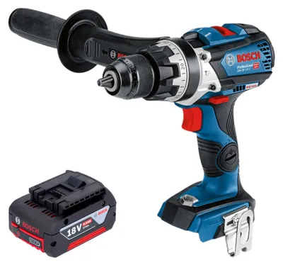 Produktbild von Bosch GSB 18V-110 C Professional Akku Schlagbohrschrauber 18 V 110 Nm Brushless + 1x Akku 4,0 Ah - ohne Ladegerät