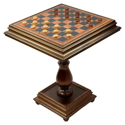 Produktbild von Exklusiver Italfama Schachtisch (66 cm) + 24k Vergoldete & 925 Versilberte Figuren + Dame