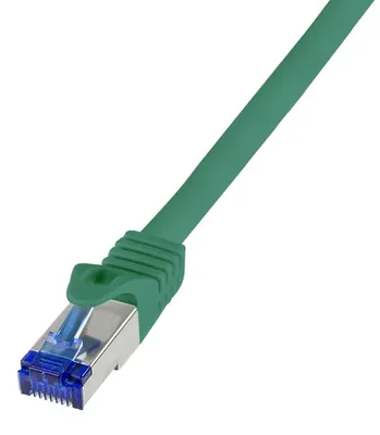 Image de LogiLink Professional C6A055S LogiLink Câble patch Ultraflex, Cat.6A, S/FTP, 2,0 m, vert