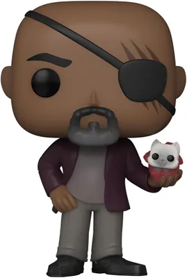 Image de Marvel Les Marvels Funko POP ! Marvel Figure Vinyle Nick Fury (1253)