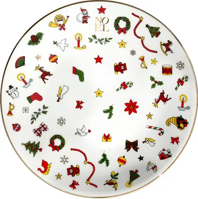 Obrázok produktu pre Taitù Noël Oro - Plochý tanier 17 cm