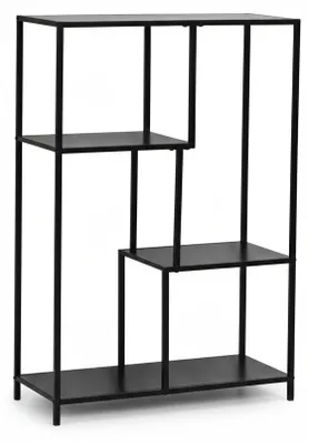 Immagine prodotto di Libreria 3 Ripiani Ampi Scaffale Legno Ufficio Casa Soggiorno 77x33x114 cm