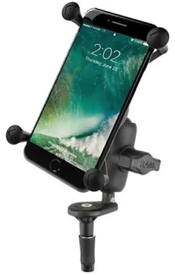 Obrázok produktu pre RAM Mounts RAM-B-176-A-UN10U, Mobilný telefón / smartfón, Aktívny držiak, Motocykel, Čierna