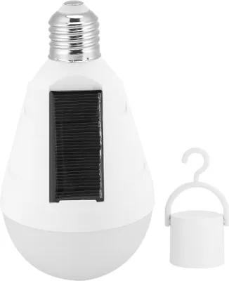Produktbild von 12W AC86-265V wiederaufladbare LEDs Solar Glühbirne Garten Camping Notfall Lampe