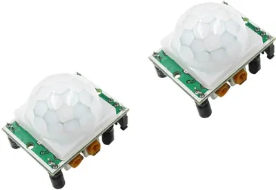 2x SR501 HC-SR501 IR-Bewegungssensor Modul 4,5-20V