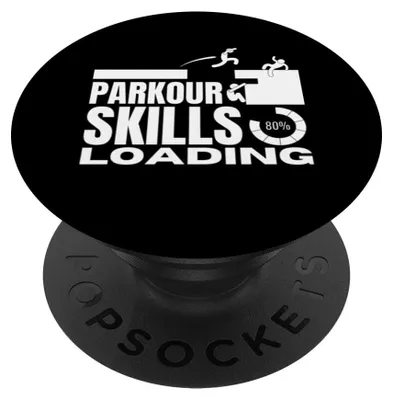 Productafbeelding van Parkour vaardigheden, freerunning, vrolijke parkour, PopSockets, plakbare PopGrip