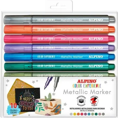 Produktbild von Alpino AR001086, 10 Stück(e), Gemischte Farben, Mehrfarbig, 2,9 mm, Tinte auf Wasserbasis