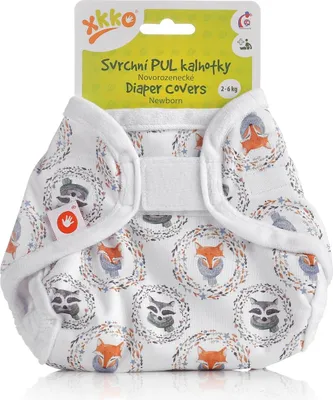 Produktbild von XKKO Überziehhöschen Newborn - Fox&Raccoon