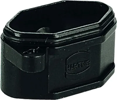 Produktbild von HARTING Han 3HPR Anbaugehäuse gerade Bajonettverriegelung - 1 Stück