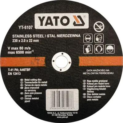 Immagine prodotto di Mola da taglio per metallo 230 x 22 x 2,0 mm INOX