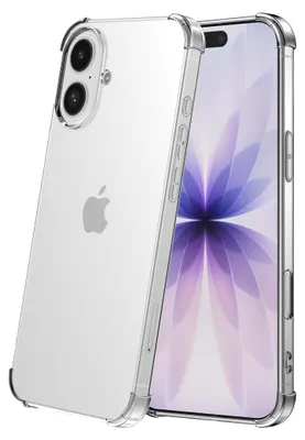 Obrázek produktu pro Vhodné pro iPhone 17 Pouzdro na telefon Transparent s nárazníkem - průhledné pouzdro Nárazuvzdorné TPU Silikonový zadní kryt Pouzdro Transparent - Smartphonica