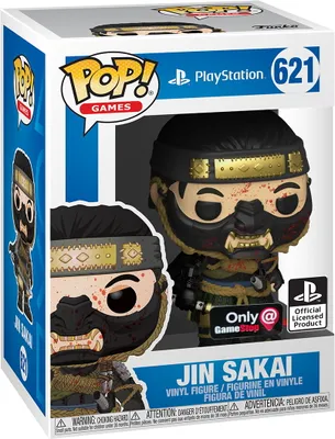 Produktbild von Ghost of Tsushima - Jin Sakai 621 Only GameStop Official Licensed Product - Funko Pop! - Vinyl Figur
