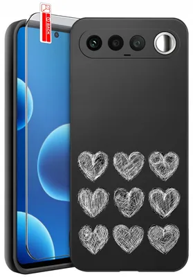 Immagine prodotto di Custodie per Realme 16 5G – Design | Custodia in silicone opaco + vetro temperato 9H