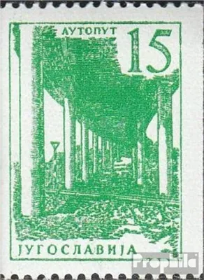 Produktbild von Briefmarken Jugoslawien 1961 Mi 898b (kompl.Ausg.) postfrisch Freimarken