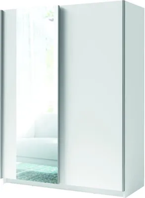 Produktbild von Meublorama DS-MK-GOZO-BLC-11-III-*3C/145KG, 4 Regale, 3 Tür(en), Weiß, MDF-Platten, 600 mm, 1800 mm