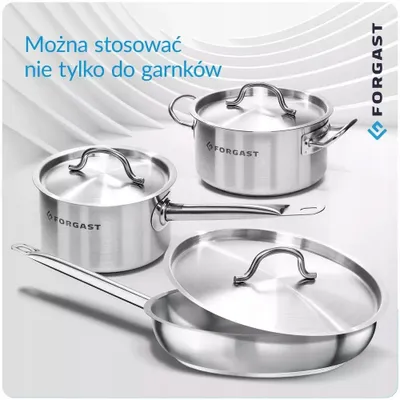 Produktbild von Forgast Edelstahldeckel für Töpfe 24cm FG02240