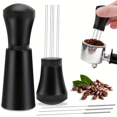 Obrázek produktu pro Profesionální tamper na espresso s nastavitelnými jehlami