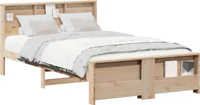 Zdjęcie produktu dla Ramka łóżka Brązowy 120 x 200 cm Materiał drewnopochodny