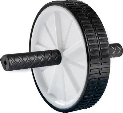 Immagine prodotto di VirtuFit Ruota doppia per addominali Ab Wheel con impugnature ergonomiche