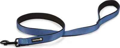 Produktbild von Beeztees Parinca Premium - Hundeleine - Nylon - blau - 120 cm x 25 mm
