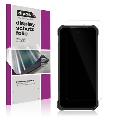 Produktbild von 4x Schutzfolie für Ulefone Armor 24 klar Displayschutzfolie Folie Display Schutz dipos
